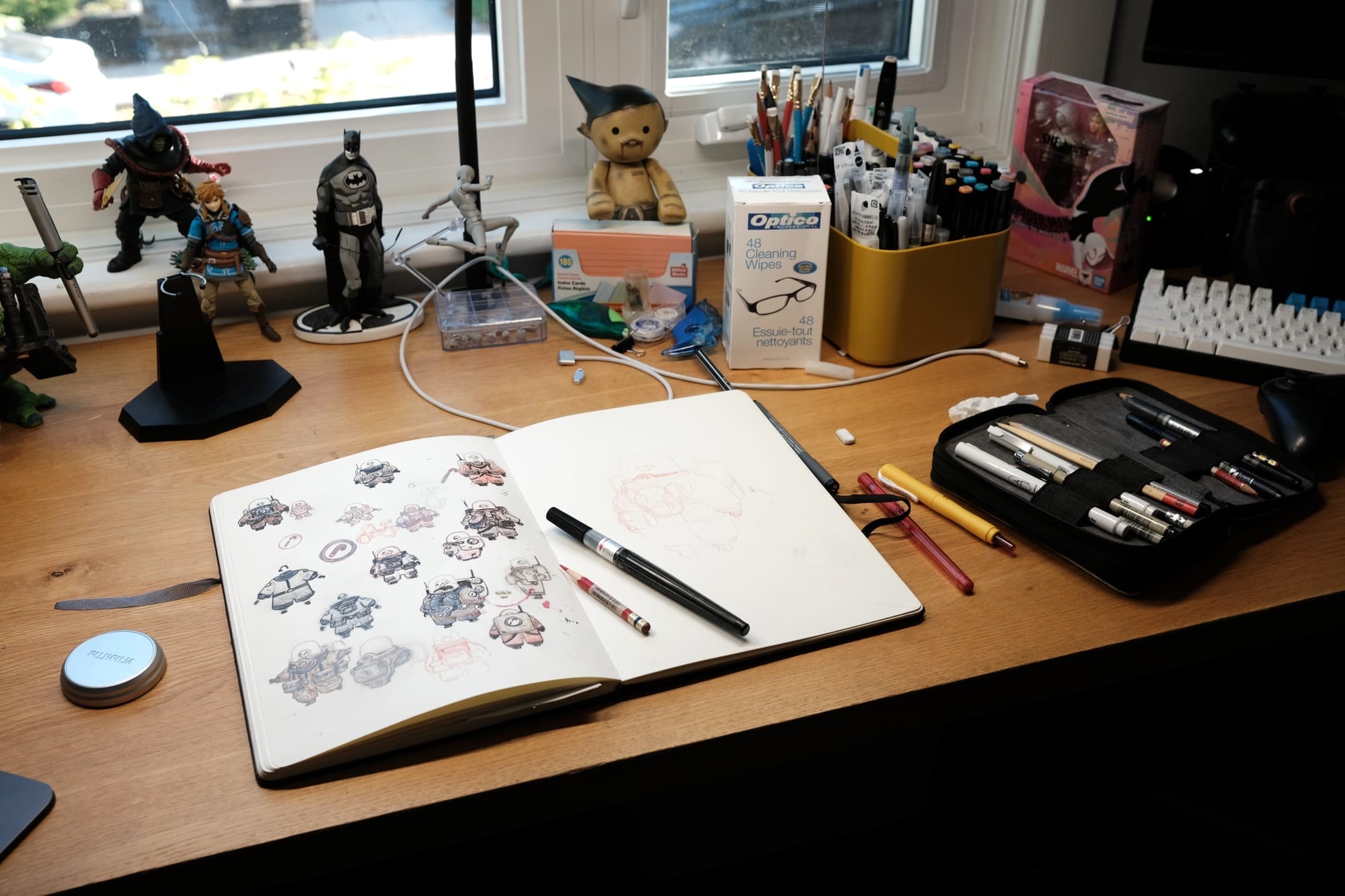 Oscar Zahn: October Musings and Hollow Shores progress.